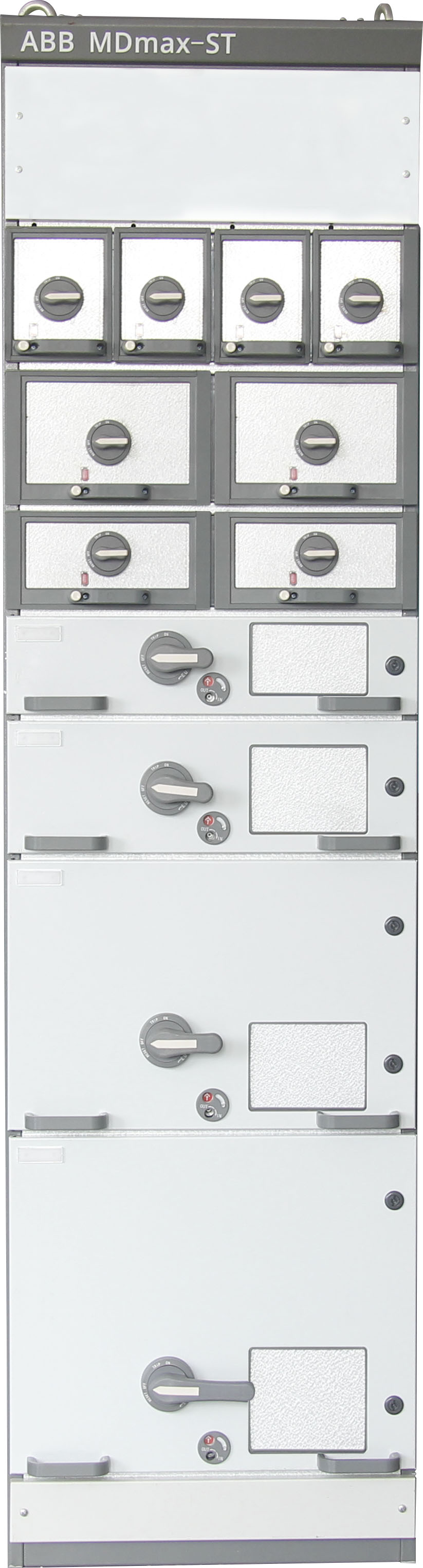 RICHGE Technology MDmax-ST kastaccessoires: benchmark-kernondersteunende componenten voor ABB-compatibele laagspanningsstroomdistributie