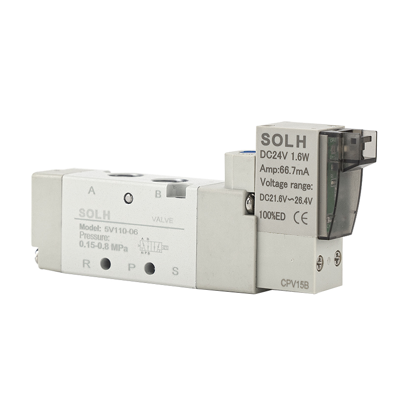 5V-serie magneetventiel | 5/2 en 5/3 weg