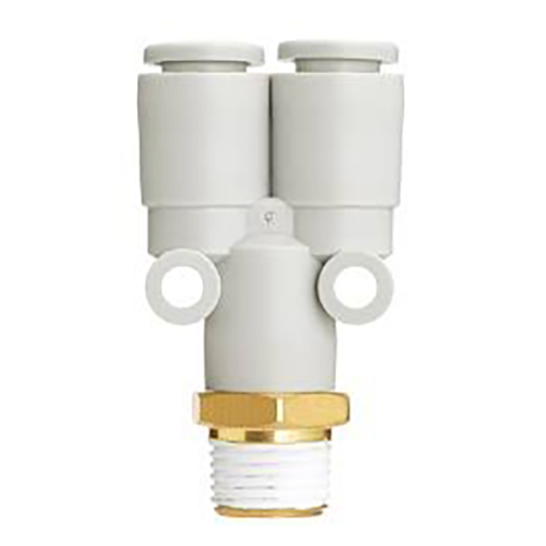KQ2U / KQ2UD-serie Y-type insteekfittingen met meerdere poorten